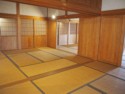 Tatami mats in the residence rooms